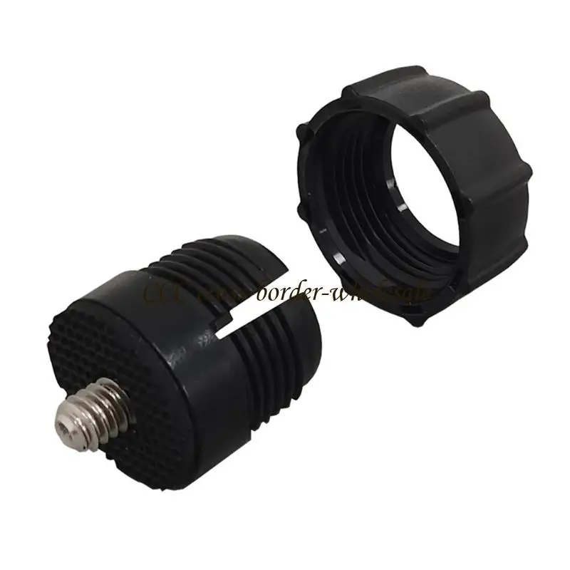 L41F 1/4 Screw to 17mm Ball Head Interfaces Plastic Joint Adapter for Phone Holder