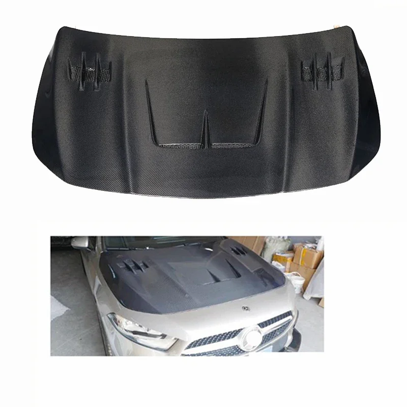 Chinese factory Car carbon fiber Bonnet 2018+ LY style a45 w177 carbon fiber hood engine hoods for