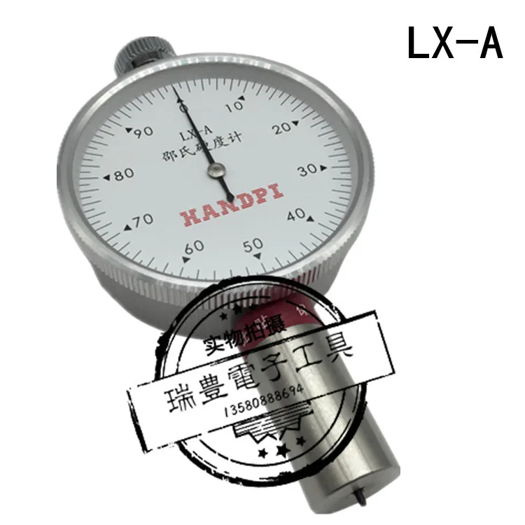 Pointer Shore Sponge Rubber Hardness Tester LX-A LX-C LX-D LX-F with Bracket Calibration Block