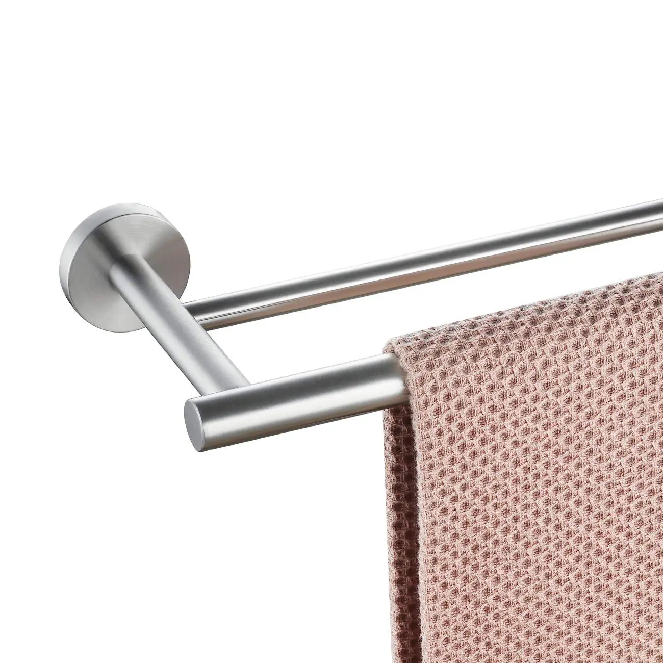 

30 Inch Double Towel Bar SUS 304 Stainless Steel Wall Mounted Bathroom Towel Rack