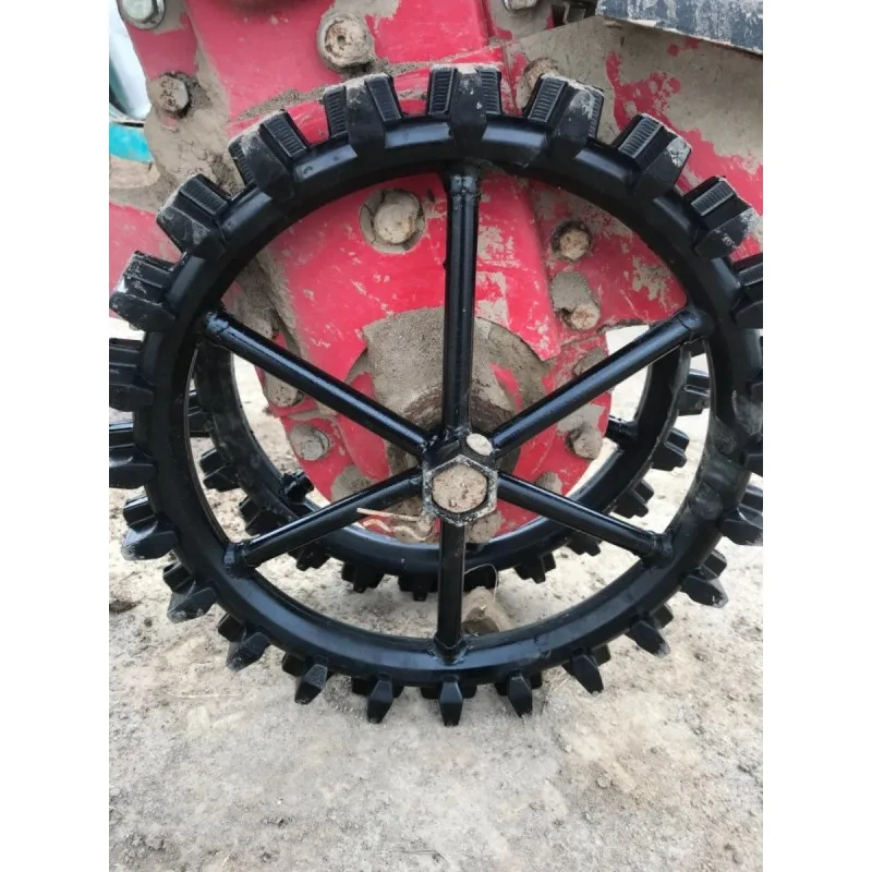 micro tiller rubber wheel solid tire