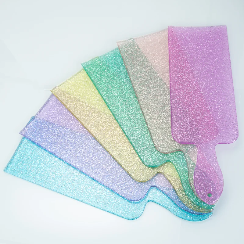 

1pcs Hair Salon Dying Board for Barber Hairdresser Hair Beauty Color Dying Board Balayage Starry Sky Colorful Highlighting Board