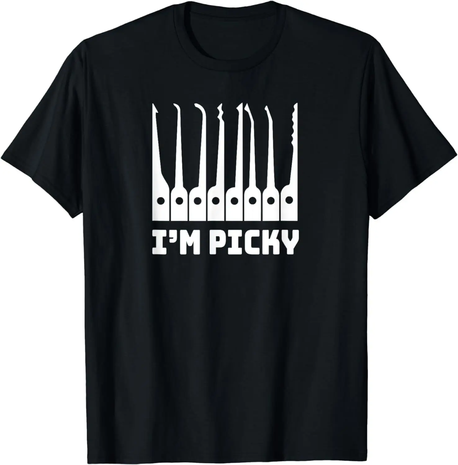 NEW! Funny Locksmith Lock Picking Picky Joke Gift Ideas T-Shirt - MADE IN USA