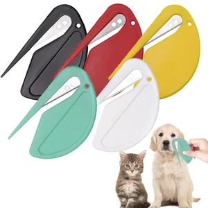 Cortador de nó colorido Pet, ferramenta perfeita de desembaraçar gatos, Removedor de nó pequeno e afiado, 5pcs 8 principais vendas lâminas pet - №4