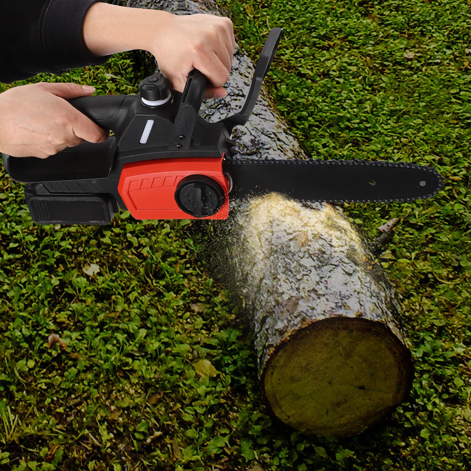 

Аккумуляторная цепная пила с батареей и зарядным устройством, электрическая цепная пила