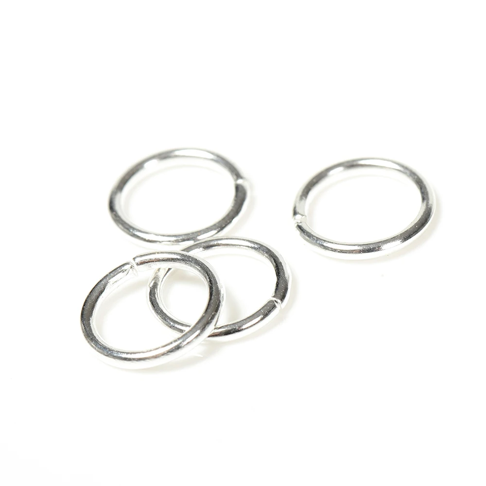 200 Stück/Los Großhandel Offene Kreis-Springringe Halskette Armband Ohrring Anhänger Verbinder DIY Schmuckherstellung Bastelzubehör – Detail 9