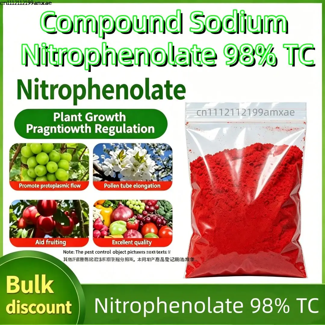 

98% Sodium Nitrophenolate Plant Growth Regulator Water Soluble Foliar Fertilizer For Crop Growth Promoting