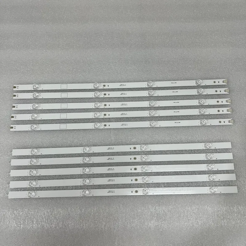 LED backlight strips 8LED For Hisense 55R6E 55A6100UWR 55R6000E 55R6040E LB55143 CRH-BK55S1U813030T0508820-REV1.0