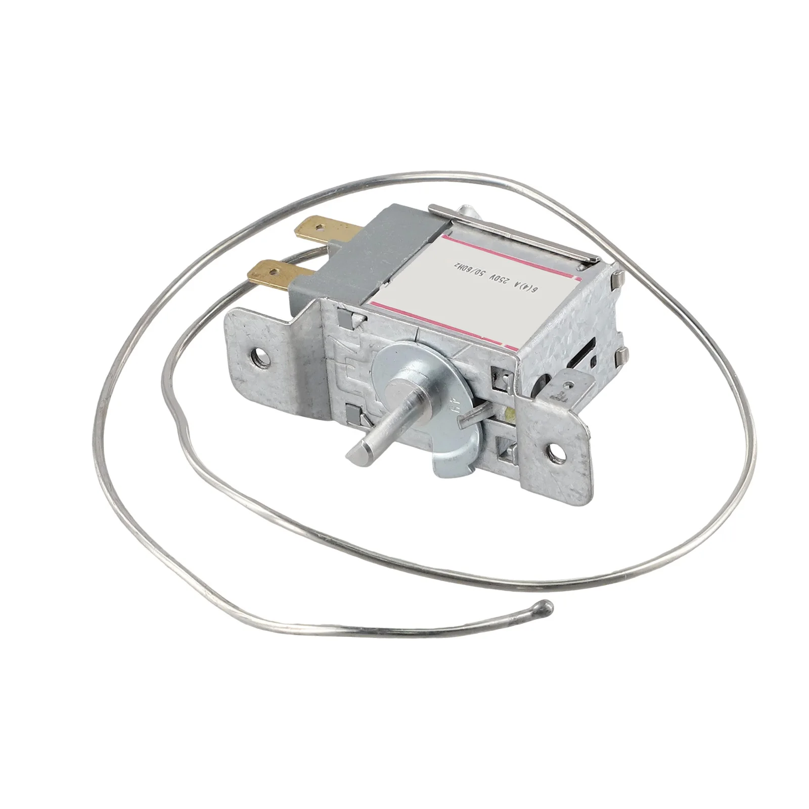 

1PC WPF21-EX Refrigerator Thermostat AC 220-250V WPF21-EX 2 Pins Probe 50cm Temperature Controller Silver Refrigerator Parts