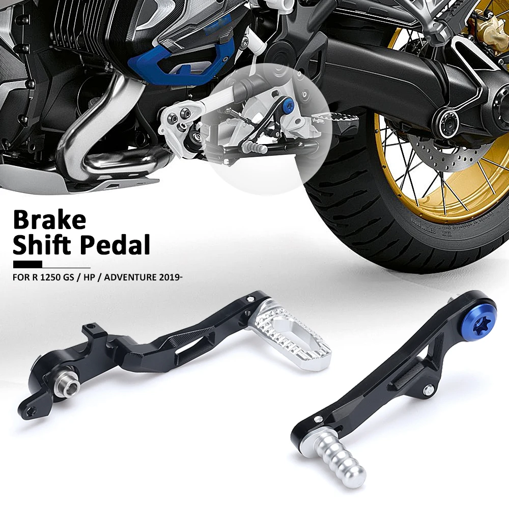 

New Motorcycle Accessories CNC Aluminum Shifter Shift Brake Master Lever Foot Pedal Set For BMW R1250GS R1250 GS ADVENTURE ADV