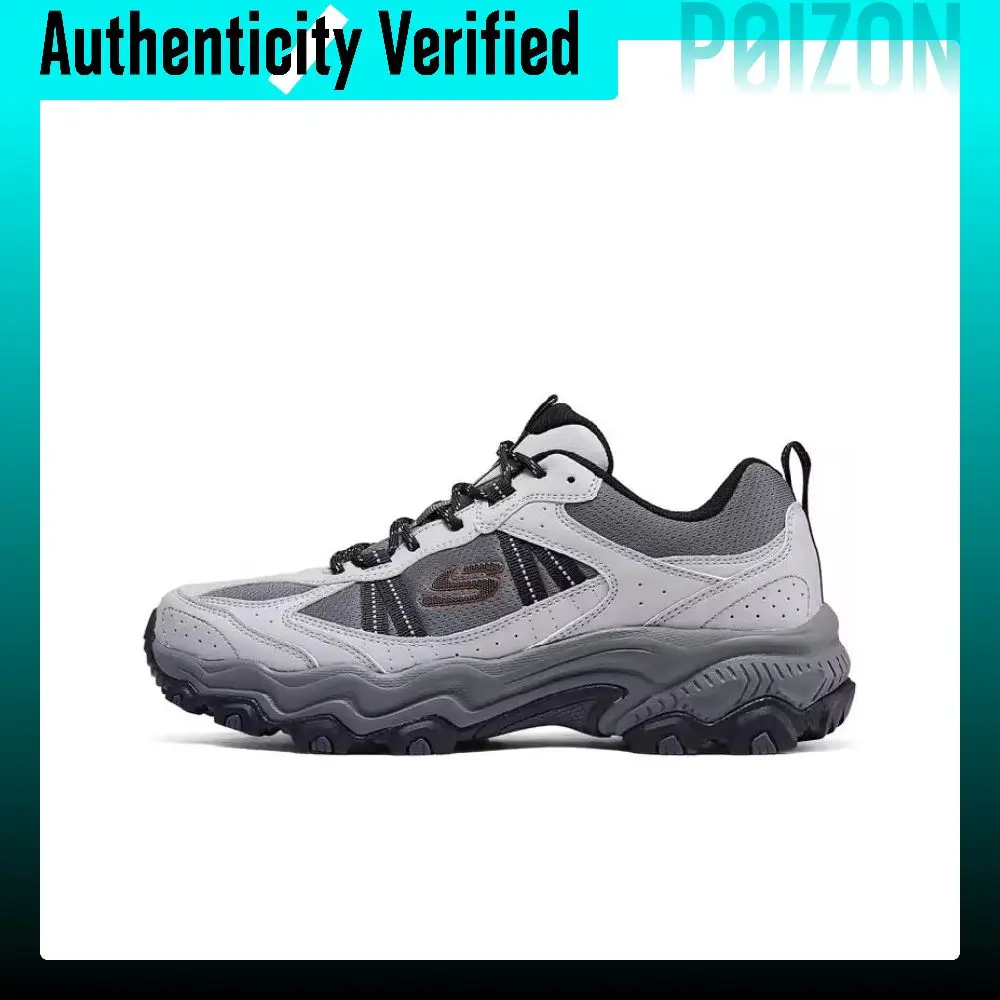Skechers Stamina At Breathable Lightweight Support Balance Cushioning Abrasion Resistant Low top Outdoor Shoes Men's 237527-GYOR