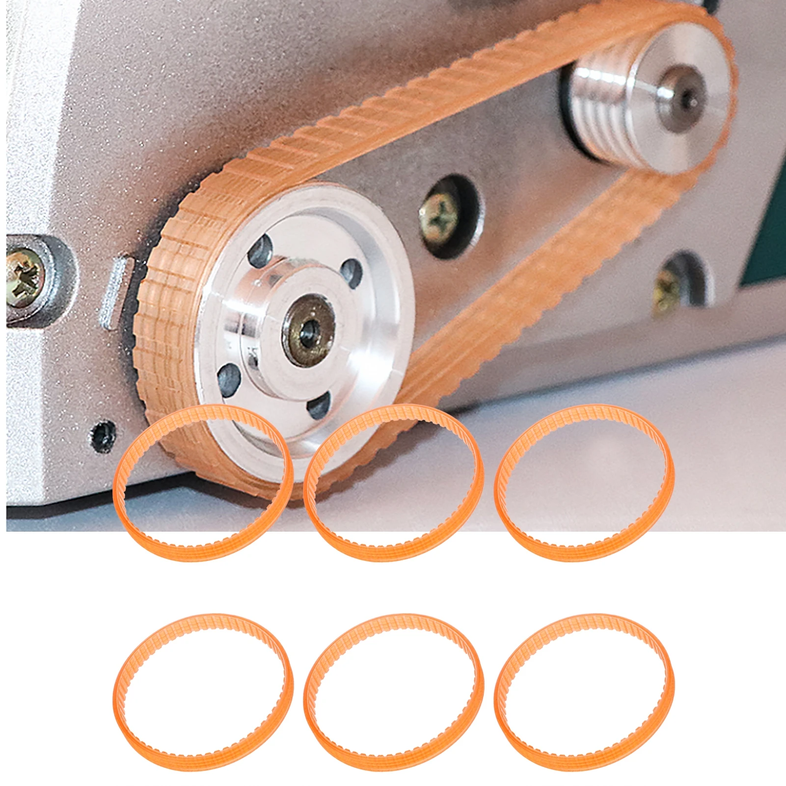 Cinghia a costine, cinghie di trasmissione Pialla elettrica adatta per Makita BKP180 KP0800 FP0800 N1923BD Cinghia pialla Cinghia di trasmissione