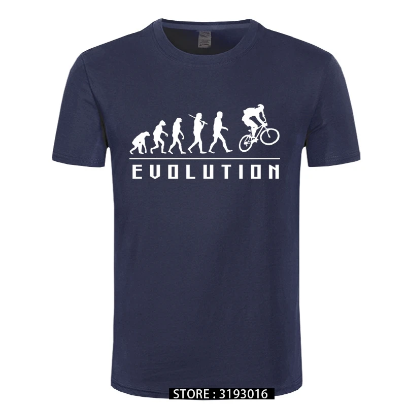 Evolution Of Biking Men's Top T Shirt 3D Printed Graphic New T Shirt Cotton Aesthetic Tshirts Summer Streetwear Fast Ship