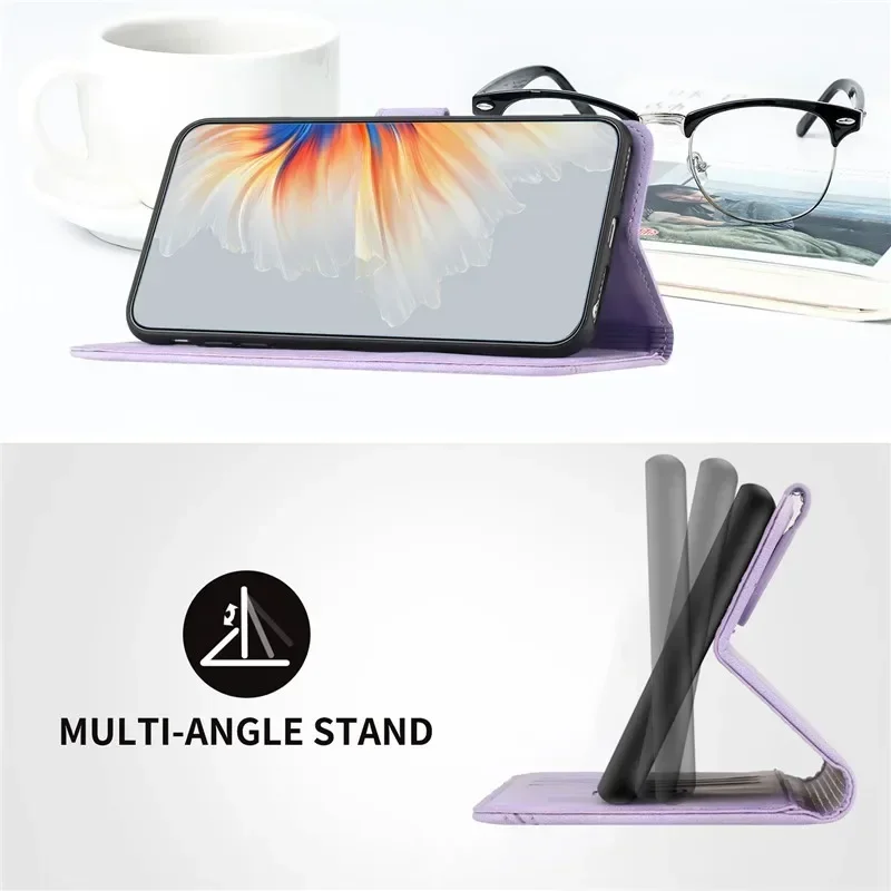 Flip Cases For Note14 Cover on For Xiaomi Redmi Note 14 Pro 13 Plus Note13 14Pro 5G Magnetic Stand Phone Protective Wallet Shell