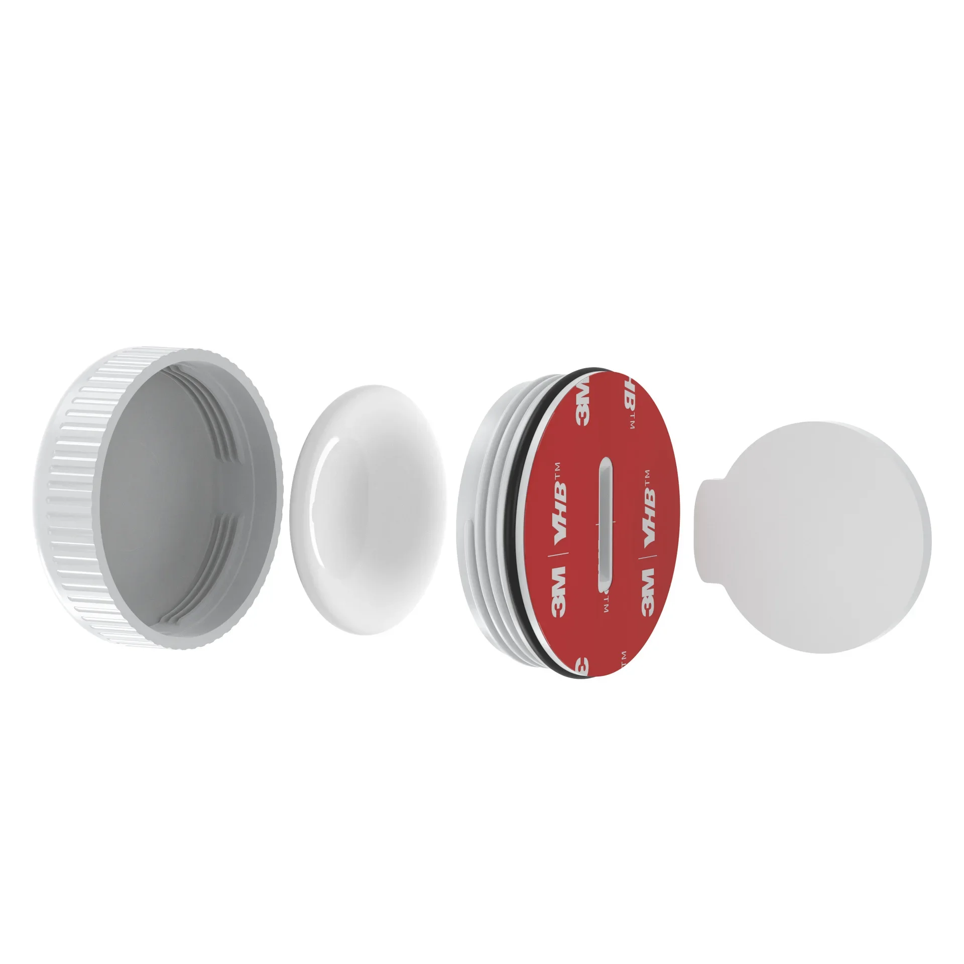 حافظة من ألياف الكربون من CoverJoy لهاتف AirTag، مقاومة للماء والغبار والصدمات، حماية كاملة ضد الضياع، #4