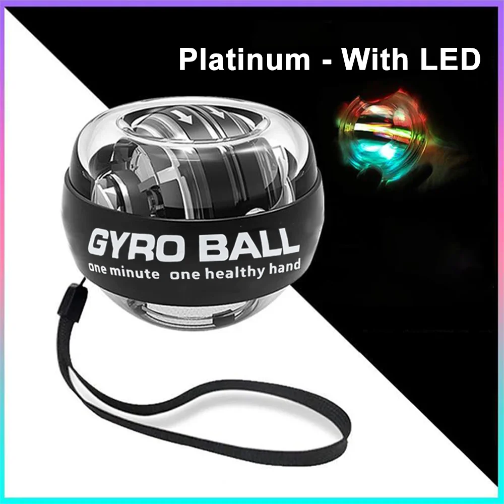 Power Gyro Ball Handgelenk- und Unterarmstärkungsgerät Trainingsgerät Muskeltrainingsgerät für Fitness und Wellness – Detail 13
