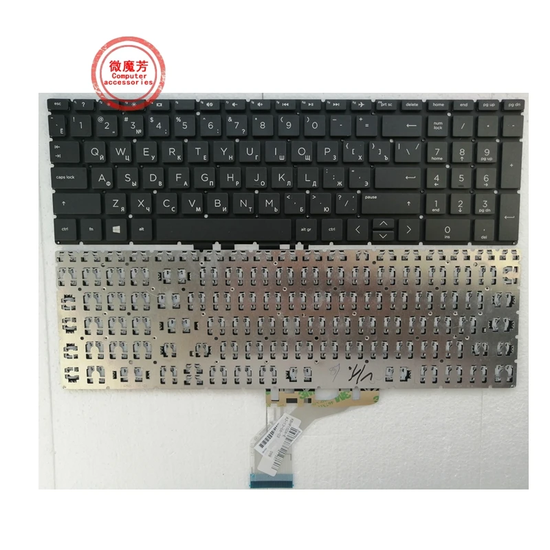 RU klawiatura do HP 15-DB 15-DX 15-DA 15-CX 15-dr GW 250 255 256 G7 15-CN 15-CS 15-CR 15-CW 17-przez 17-CA TPN-C135 15-CP -EC 17-cd
