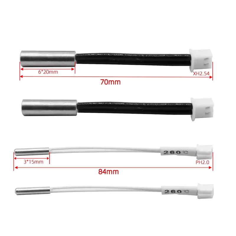 Für Creality Ender 3 V3 SE Heizung Patrone Element Heizstab Rohr Hohe Temperatur Sensor Thermistor NTC 100 K 3950B – Detail 2