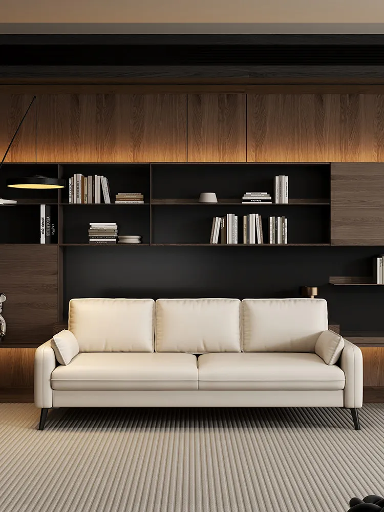 Light luxury living room small apartment bedroom apartment rental room clothing store reception lounge area double triple fabric