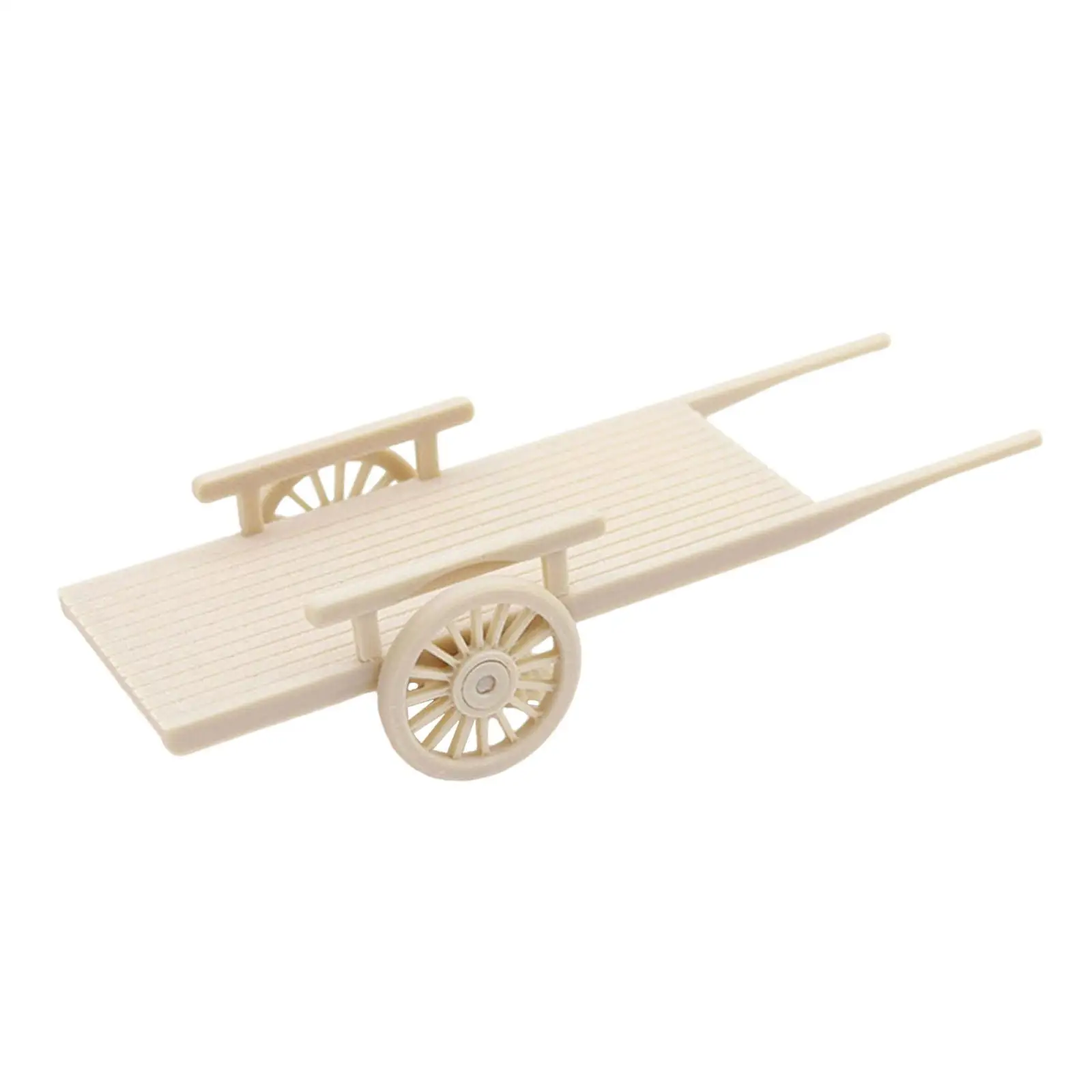 Carro de granja en miniatura, accesorios de decoración para casa de muñecas, suministros para escena de casa de muñecas, modelo de muebles de juguete de imitación, 1/12