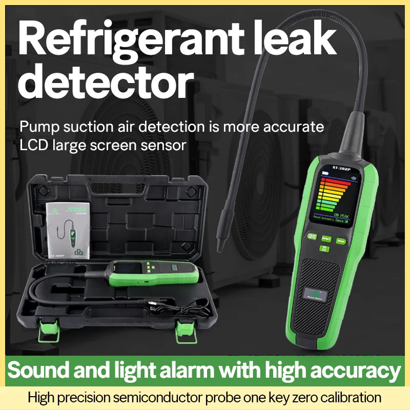 Dszh-detector do Vazamento do Líquido Refrigerante Condicionador de ar Freon Automotivo Estrelas Super St382p