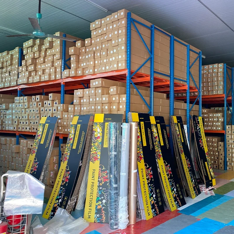 ฟิล์มหุ้มรถยนต์สีเทาด้านแบบมีประกายดาว สีฟ้าประกายเพชร ผู้ผลิตฟิล์มหุ้มรถยนต์แบบด้าน