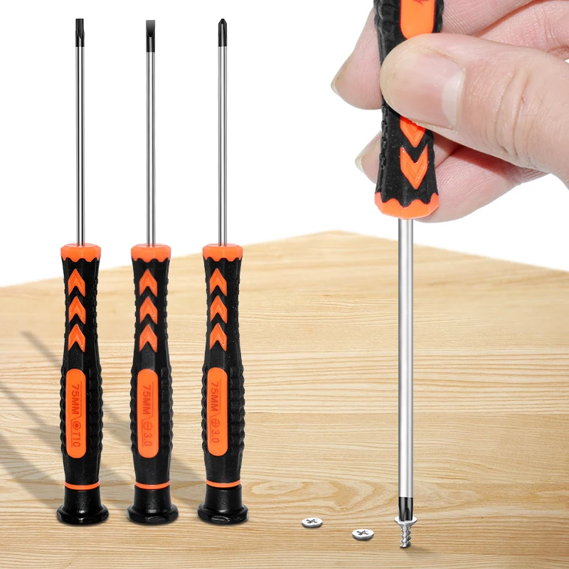 1.5 2.0 2.5mm Hex Screwdriver Tools 6 Point Star Shaped Screw Driver T5 To T10  Home Phone Repair Hand Tools