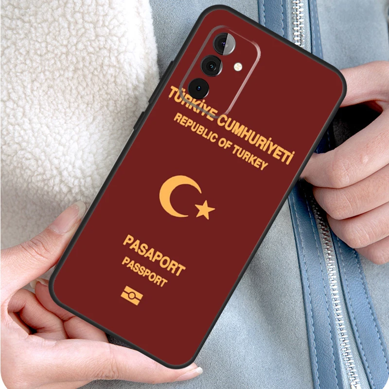 Turkey Flag Phone Case For Samsung Galaxy A54 A34 A14 A15 A25 A35 A55 A53 A33 A13 A52 A32 A12 A51 A71