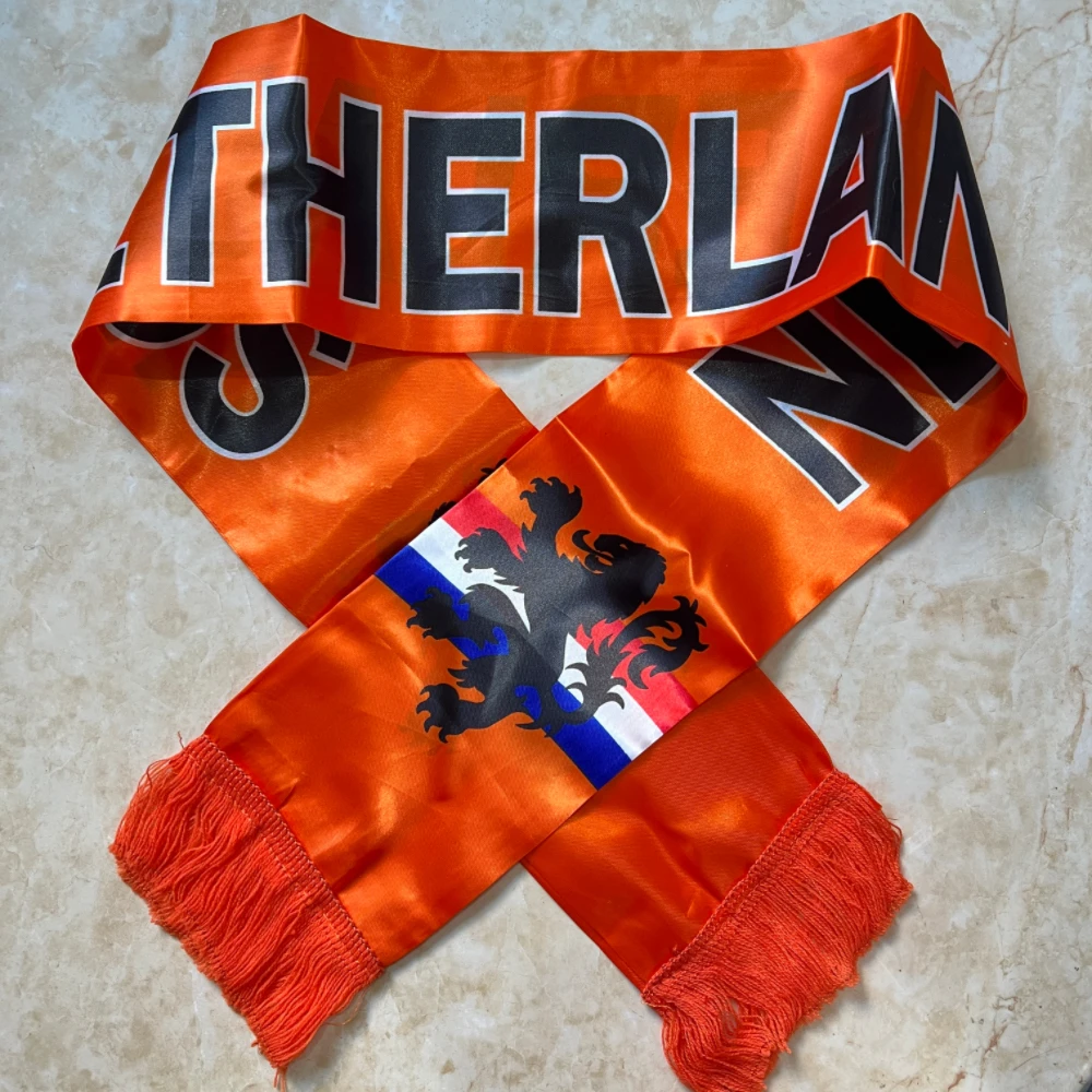 13*140cm double printedHolland Football SoccerNationaHollandl  Scarf sport decora