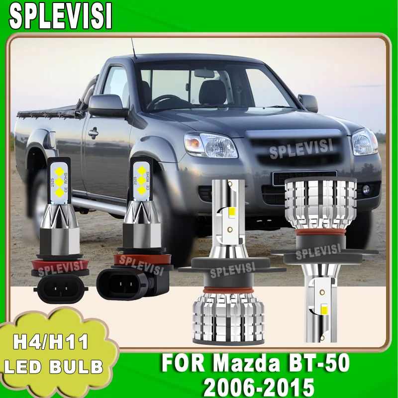 

Reliable Night Lighting 6000K 2-4pcs LED Headlight Fog Light For Mazda BT-50 2006 2007 2008 2009 2010 2011 2012 2013 2014 2015