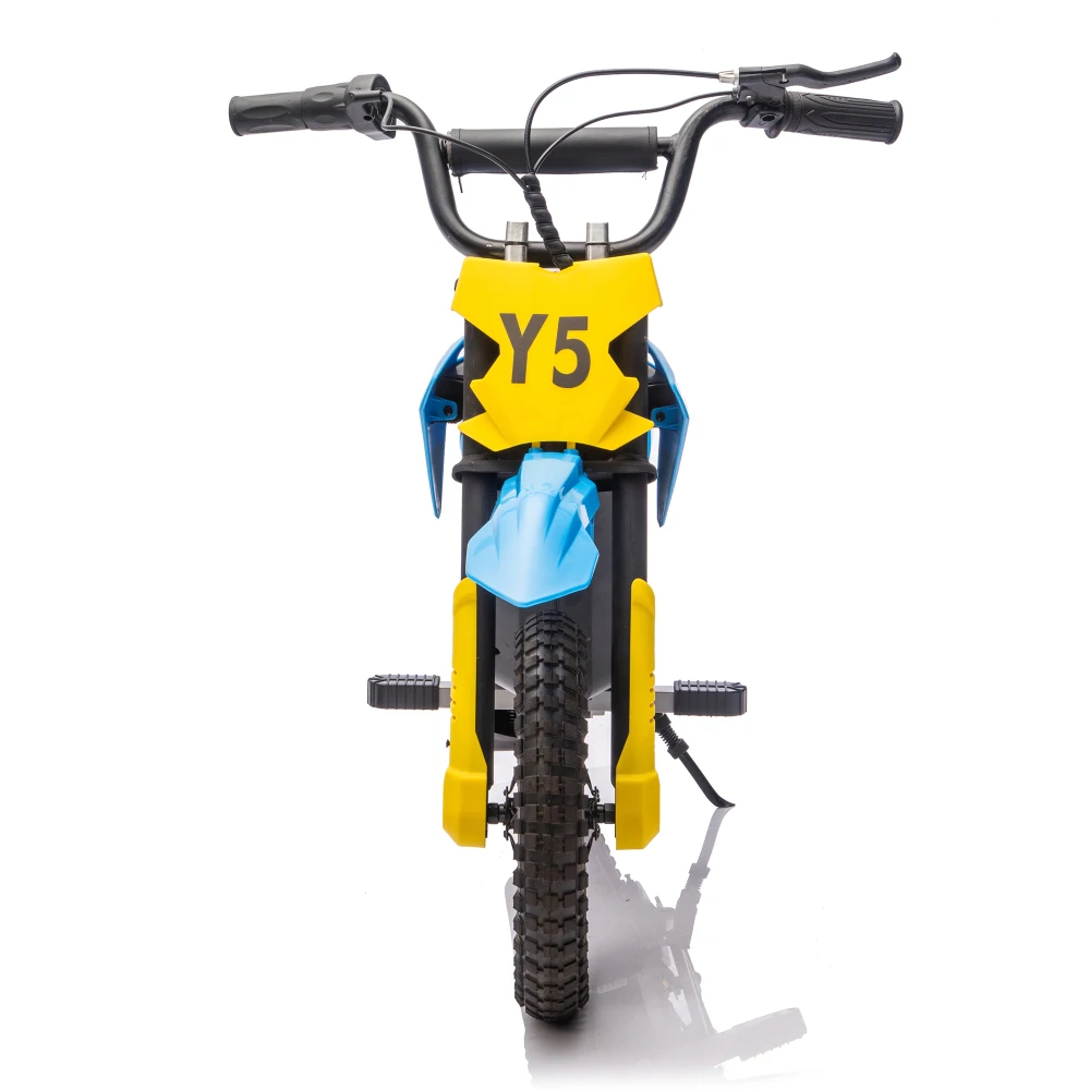 24V 250W niños viajan en juguete eléctrico motocicleta todoterreno batería de litio 180 libras capacidad de peso suspensión trasera para niños mayores de 8 años