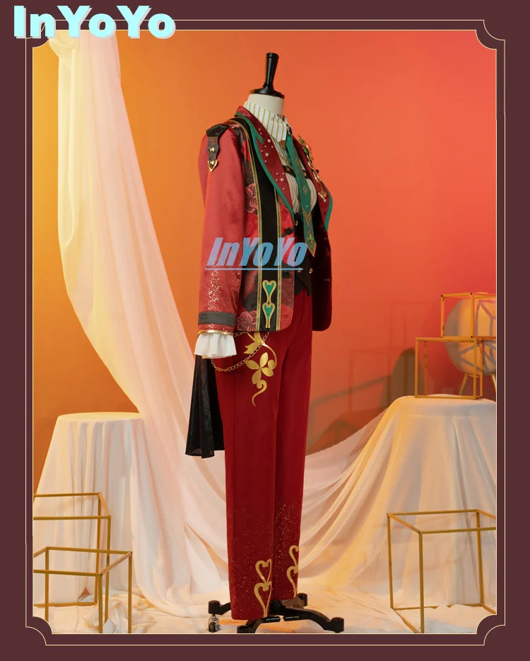 InYoYo Trickstar Psycho Live Hidaka Hokuto/Akehoshi Subaru/Yuuki Makoto/Isara Mao Cosplay Costume  Ensemble Stars 2 Cos Party