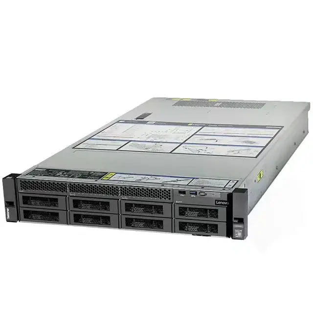 Best Price SR588 3206R 8 cores 1.9GHz  32G Memory 2TSATA Hard Disk array card 9440-8I power supply 550W