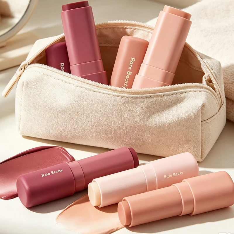 Fashion Makeup Rare Beauty Weightless Butter Lip Balm Oil Cream Like Moisturizing Micro Portable Gloss Lips Exfoliate Lipstick