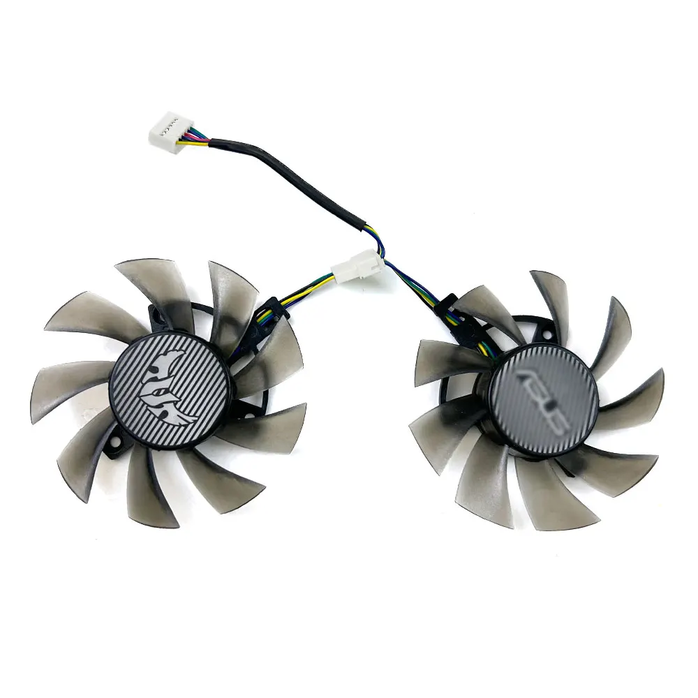 NEW Cooling Fan 75MM 6PIN FD8015U12S RTX2060 GTX1650 1660S GPU FAN For ASUS TUF Gaming RTX 2060 1660 Super video card fans