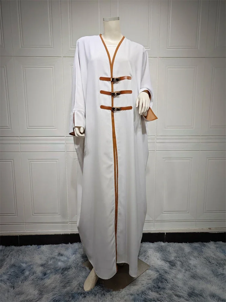 2024 Novo Kimono Ramadan Feminino - Robe Dubai Turco Muçulmano Islâmico Árabe Saudita. Um vestido africano elegante para uma Elega