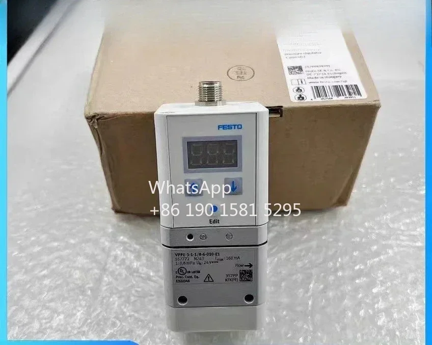 FESTO Proportional Valve VPPE- 3-1-1/8-6-010 -E1 557772 557773 557774