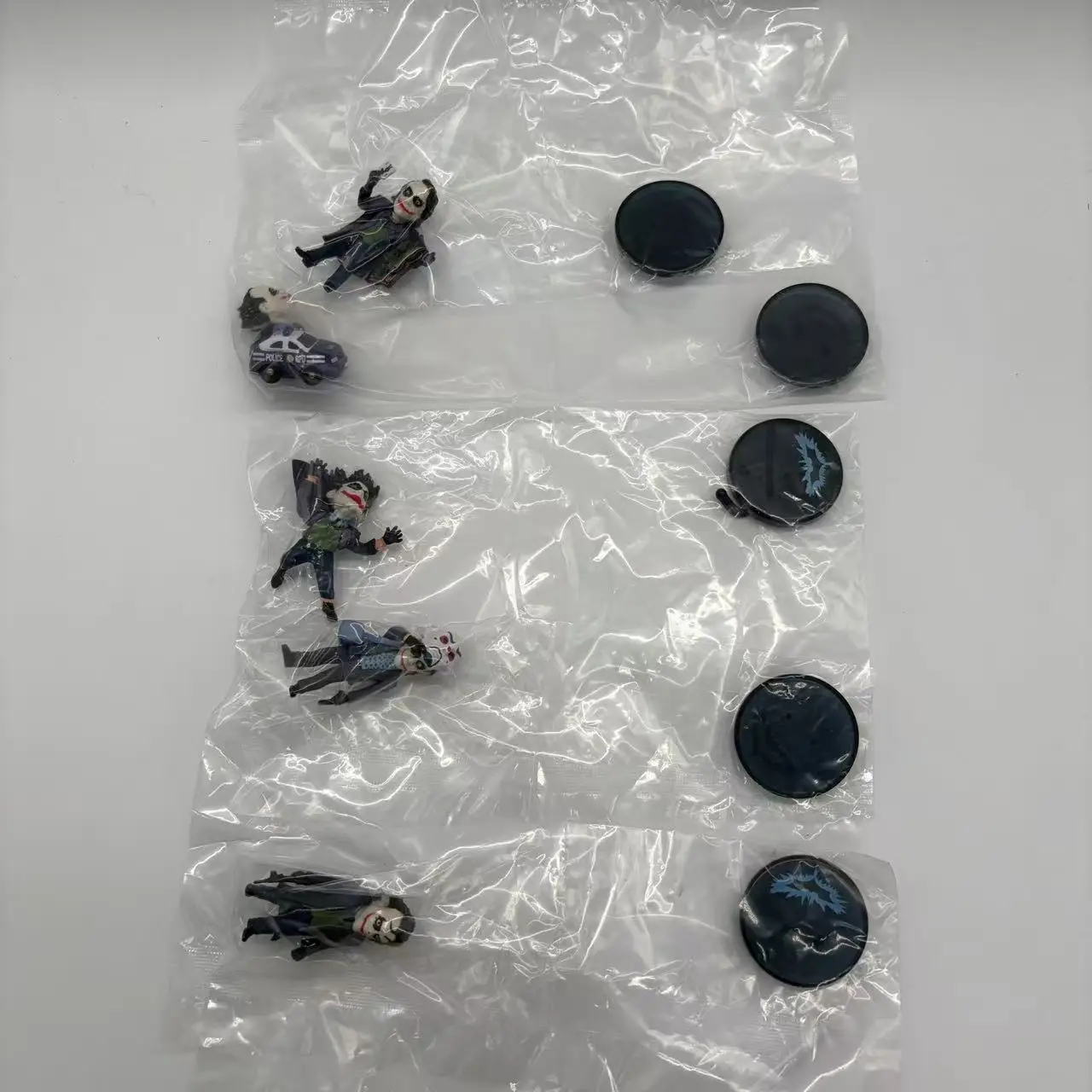 5pcs/set The Dark Knight Joker PVC Action Figure Collectible Model Toy 6~10cm - view 5
