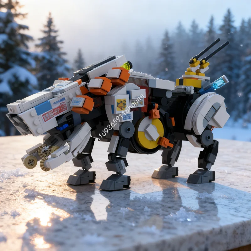 

778pcs MOC Behemoth And Apex Horizon Gamesed Model Building Christmas Gift Blocks Architecture DIY Creative Toys Idea Birthday