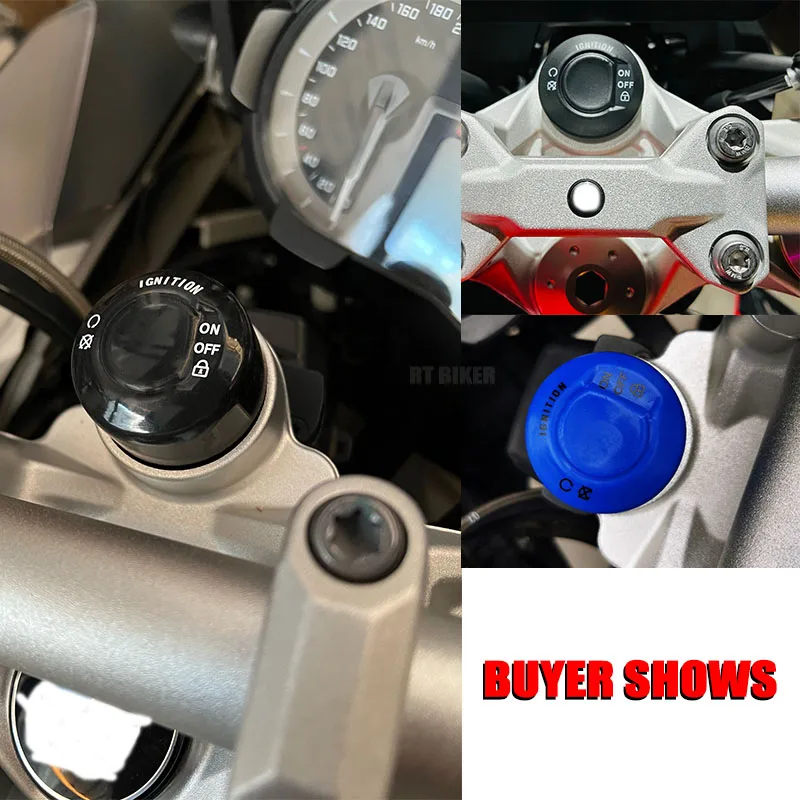 R1200GS R1250GS LC ADV One-key Start Switch Protective Cover For BMW R1200 GS R1250 GS R 1250 GS Adventure 2014-2023 Motorcycle