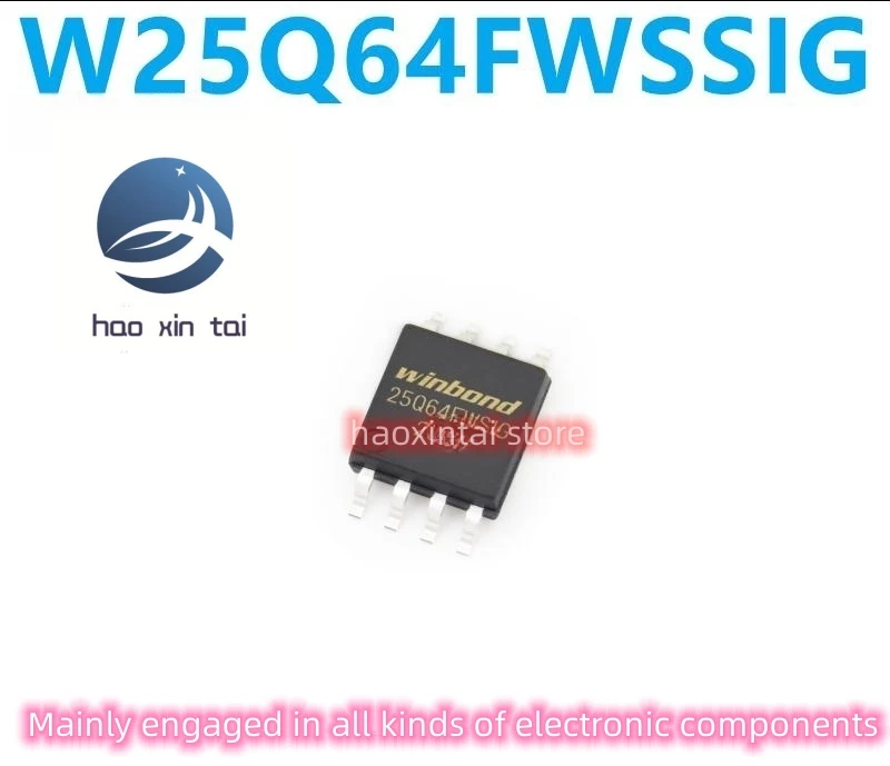 20pcs new original W25Q64FWSSIG package SOP-8 SOP-8 1.8V low voltage 8M flash chips