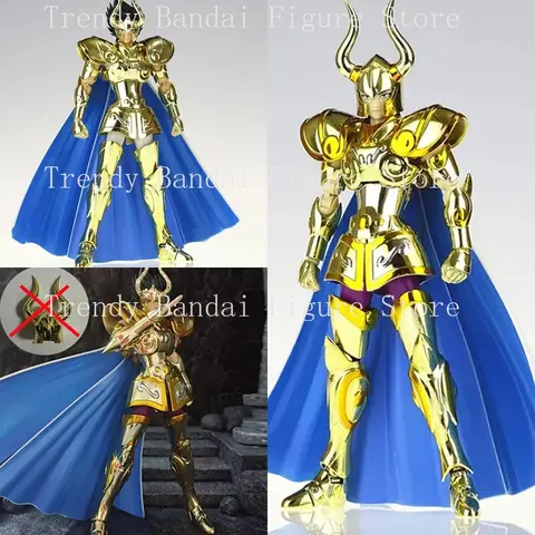 [In Stock] KUN CS Capricorn/Shura 24K Golden Saint Seiya Saint Clothes Myth EX Model Capricorn Can Use Figure Doll