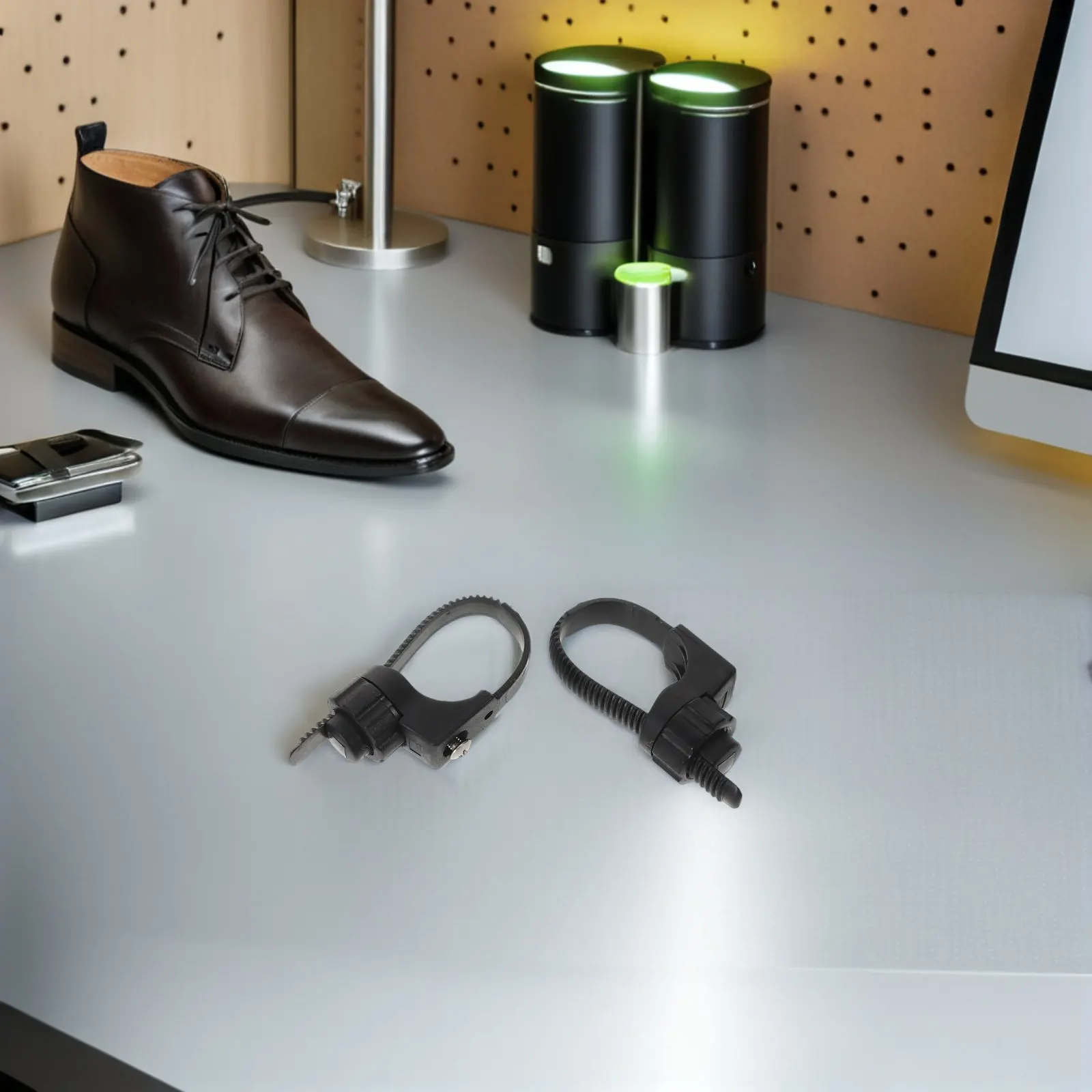 

1Pair Bike Fork Clamp Seamless Installation Bicycle Fork Mount Quick Release Mudguard Bracket Mountain Road Bike Repair Parts