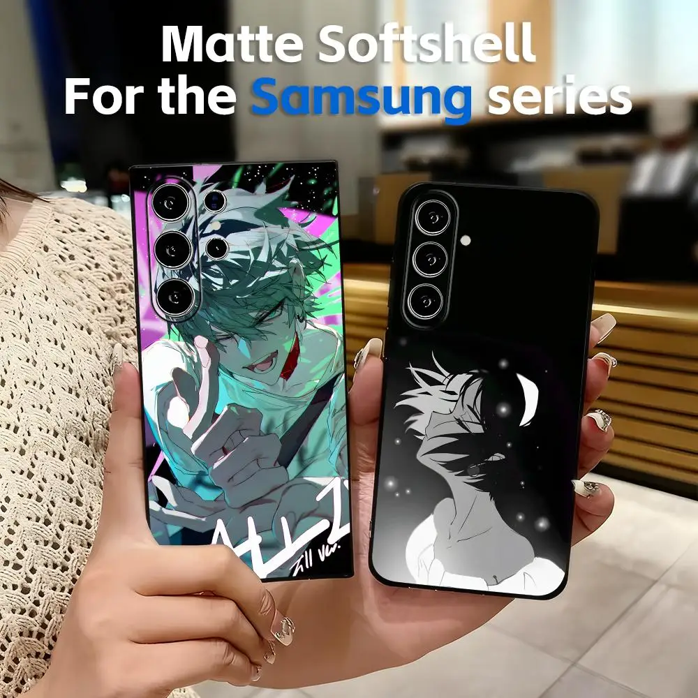 Anime Alien Stage Phone Case Soft Black For Samsung S26 S25 S24 S23 S22 S21 S20 Plus Ultra Note20