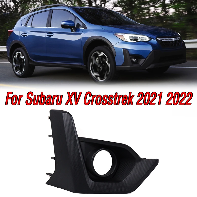 

Чехол для автомобильной противотуманной фары, ободок гриля для Subaru XV Crosstrek 2021 2022, передний бампер для фар, противотуманная задняя крышка, отделка, автомобильные аксессуары