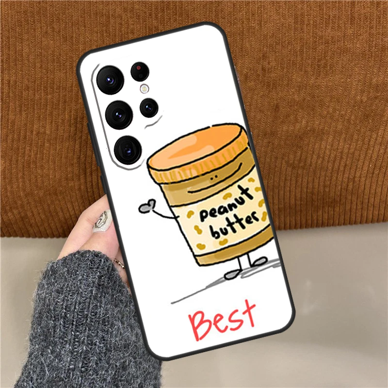 Couples Lovers Best Friends Capa For Samsung Galaxy S21 S22 S23 Ultra Note 20 S8 S9 S10 Note 10 Plus S20 FE Phone Case