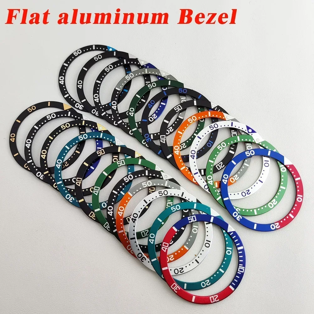 39Mm Bezel Invoegen Platte Aluminium Bezel 39Mm * 32.5Mm Vervangende Horloge Insert Ring Lichtgevende Beroemdheden Horloge Accessoires Horloge Ring