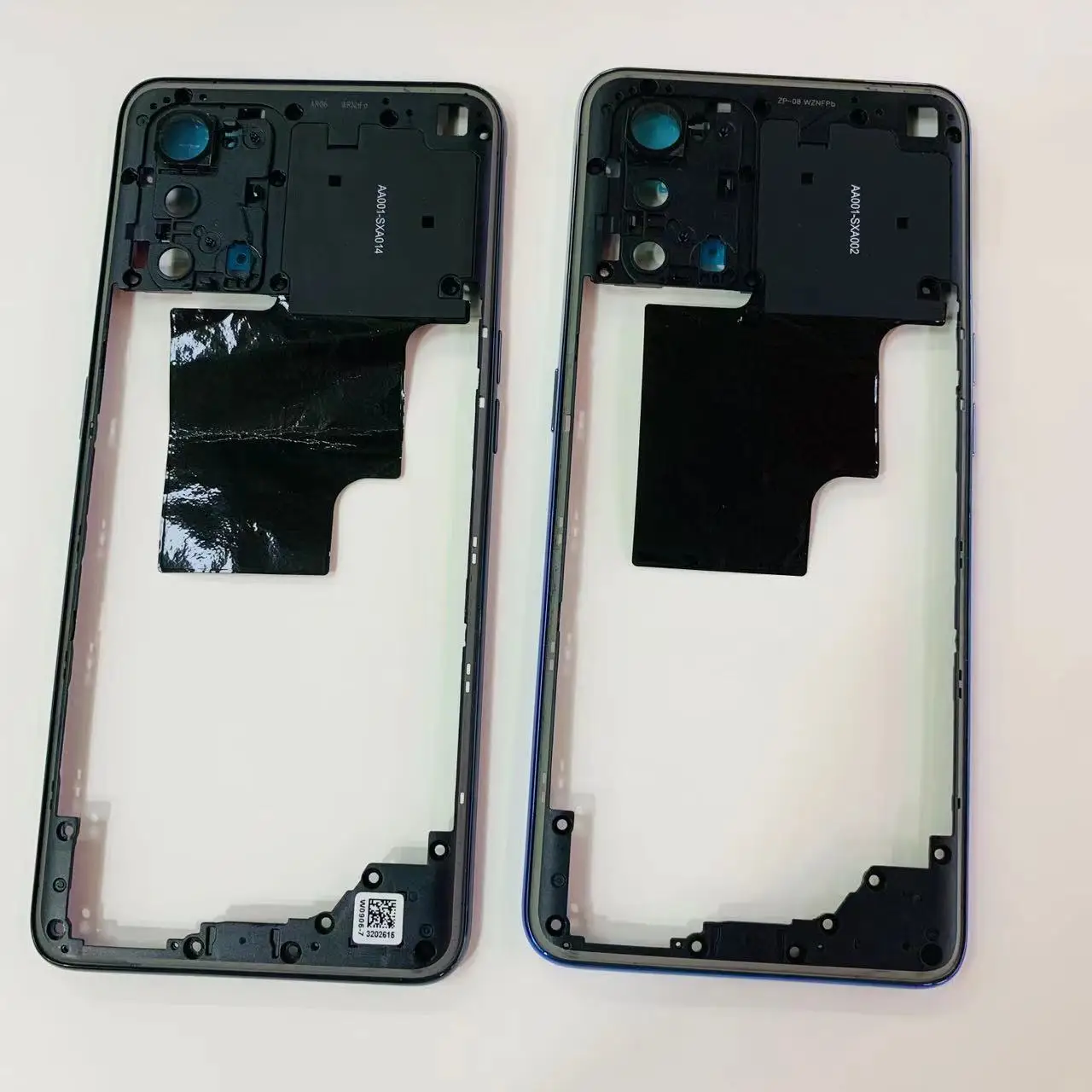 For Oppo A74 4G Middle Frame Bezel Middle Plate oppo A74 Middle Frame With NFC Repair Parts