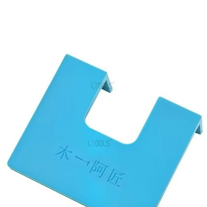 อุปกรณ์ช่วยติดตั้งบานพับอเนกประสงค์แบบพกพา แผ่นพลาสติกยึดแม่เหล็กด้านหลัง สำหรับงานติดตั้งบานพับ