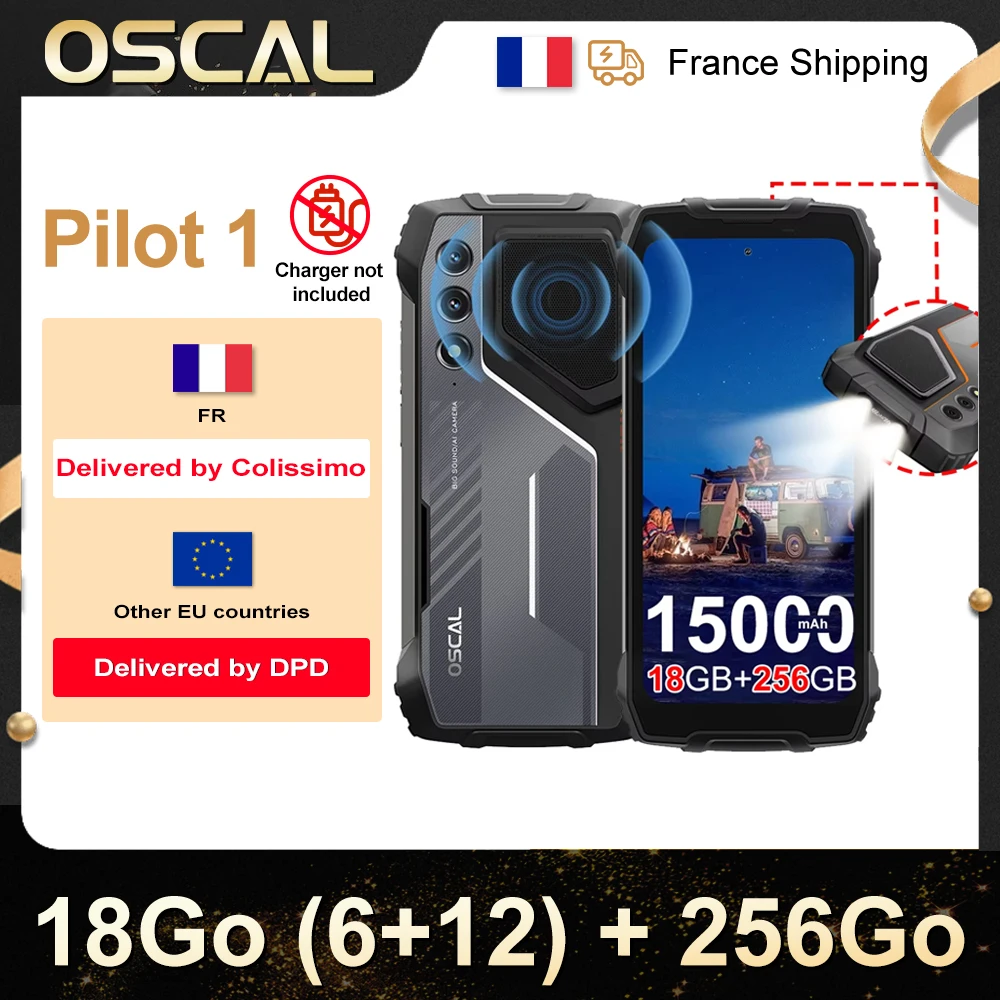 مراجعة تفصيلية لـ OSCAL PILOT 1: هاتف ذكي مقاوم ببطارية ضخمة وشاشة كبيرة